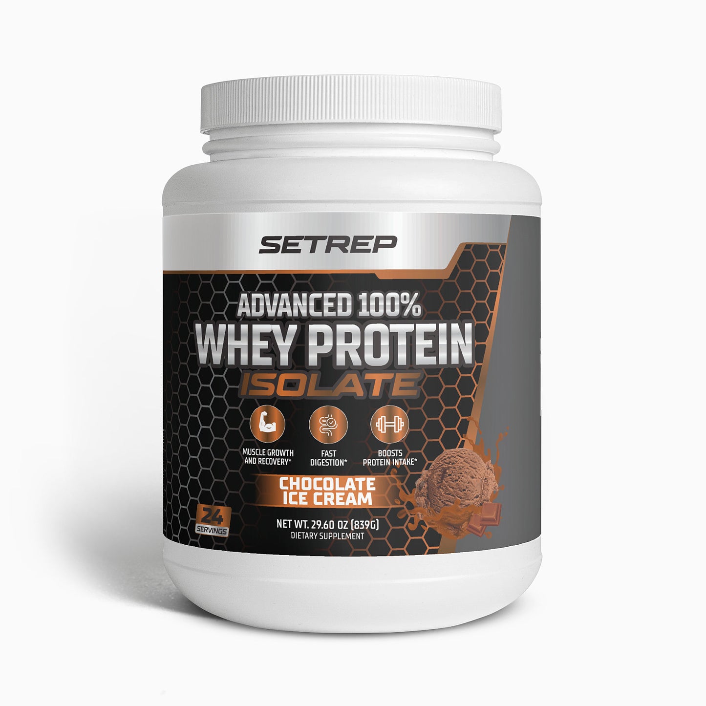 Advanced 100% Whey Protein Isolate (Chocolate)