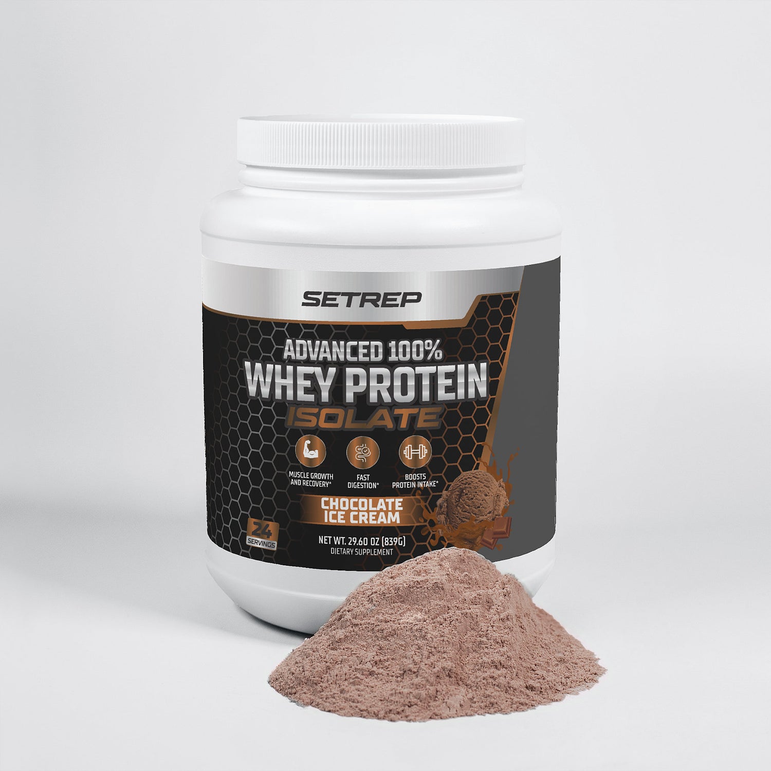 Advanced 100% Whey Protein Isolate (Chocolate)