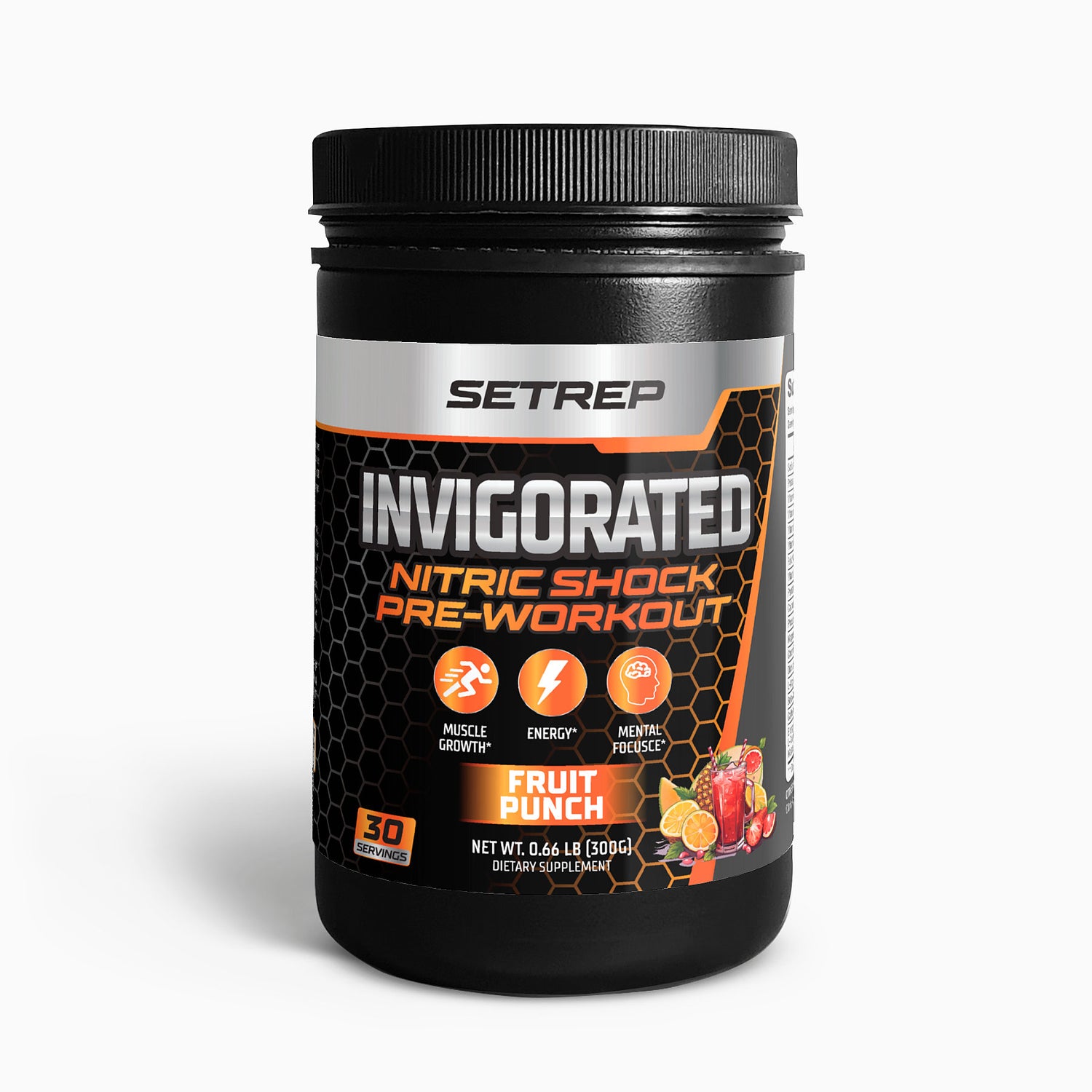 Nitric Shock Pre-Workout Powder (Fruit Punch)