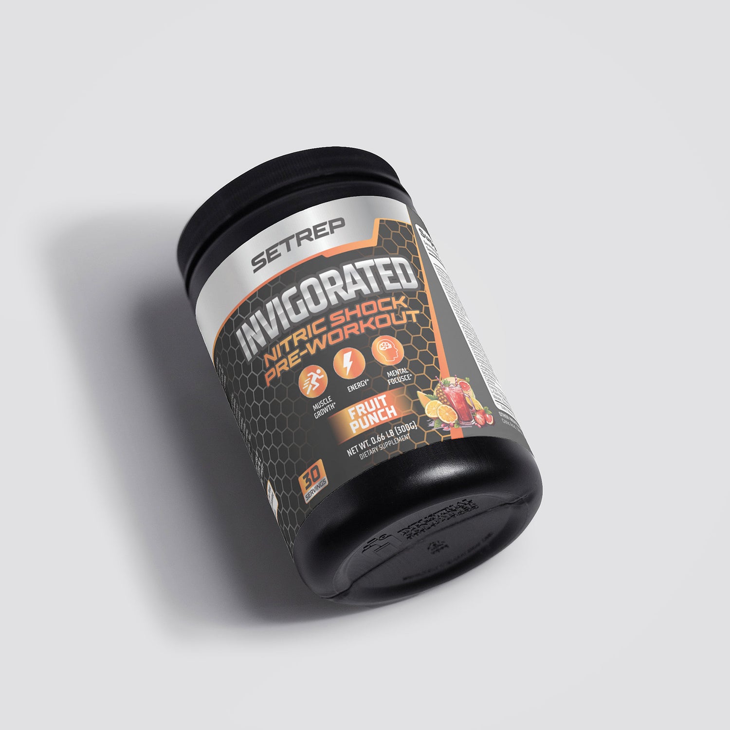 Nitric Shock Pre-Workout Powder (Fruit Punch)